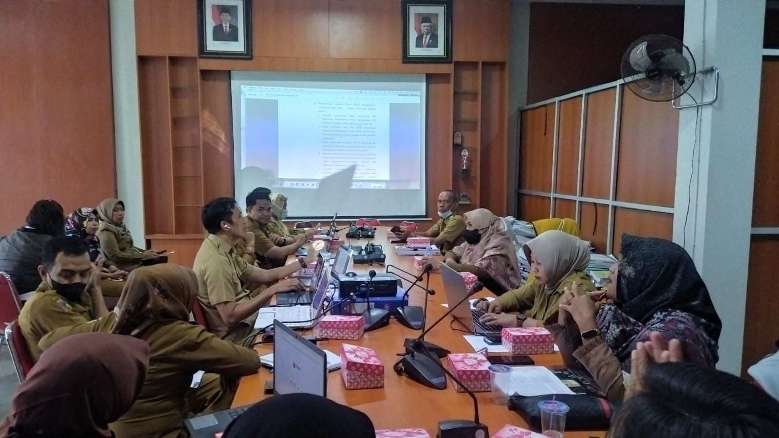 Rapat Klarifikasi Realisasi Penyerapan DAK Fisik dan DAK Non Fisik Tahun Anggaran 2022