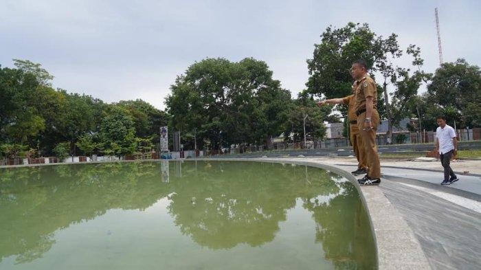 Hadianto Rasyid Tinjau Pembangunan Taman di Palu Selatan, Target Buka untuk Umum Tahun Ini